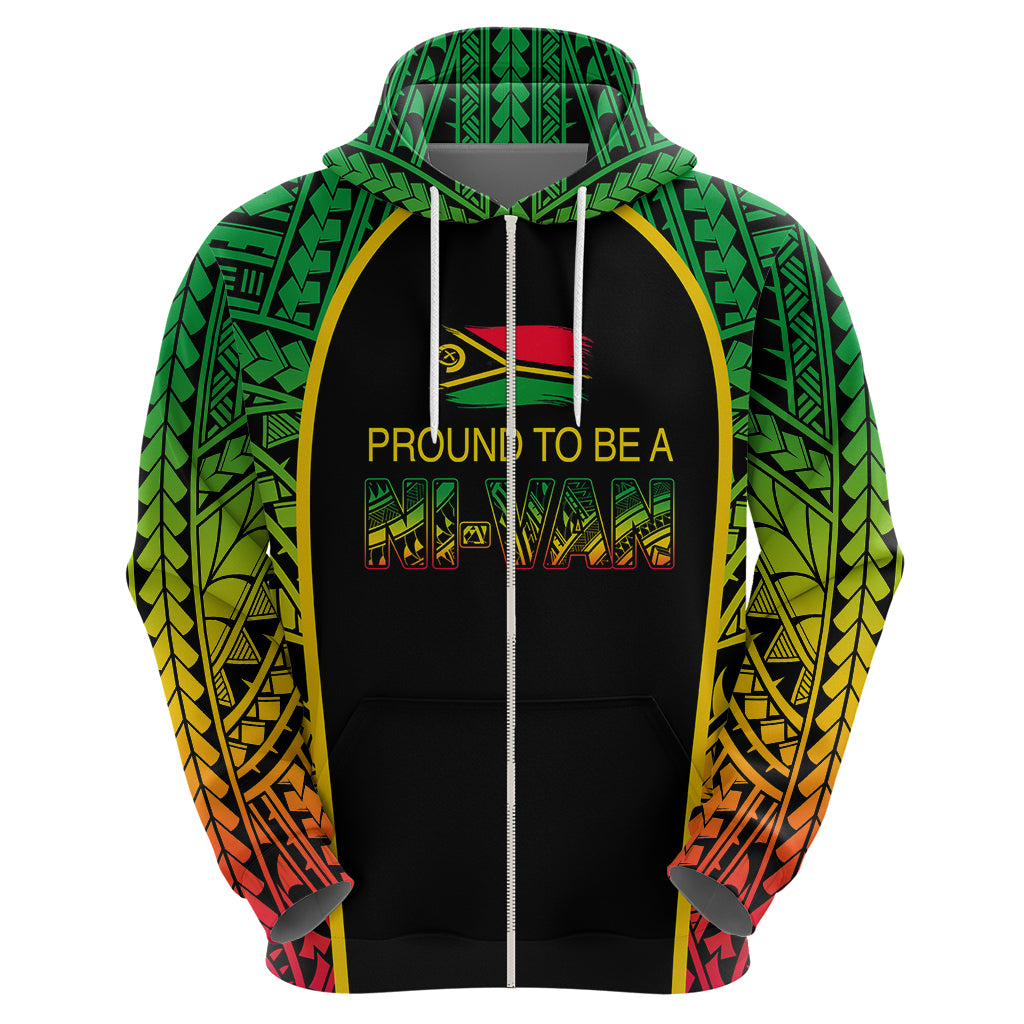 Custom Vanuatu Hoodie Pround To Be A Ni Van LT6