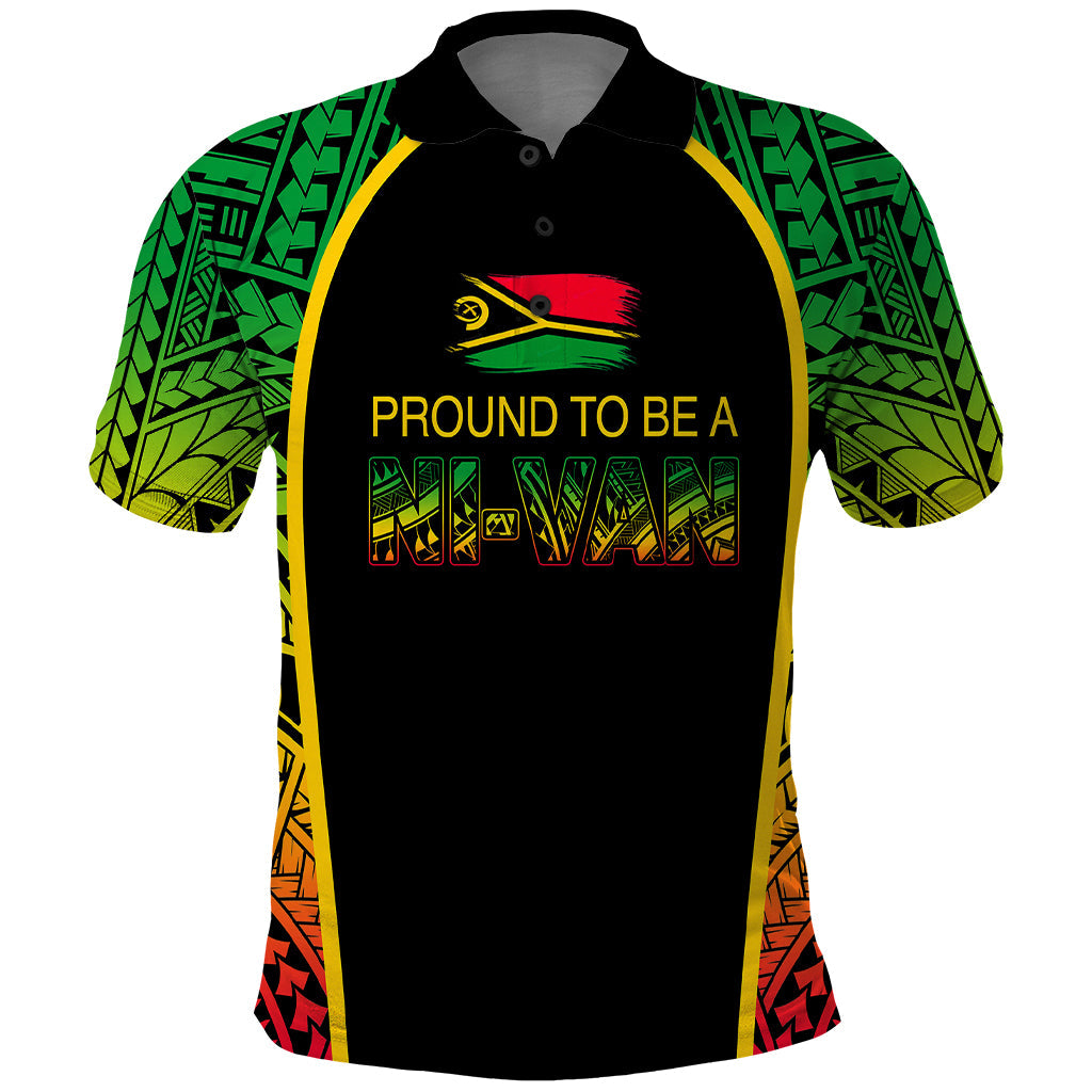 Custom Vanuatu Polo Shirt Pround To Be A Ni Van LT6