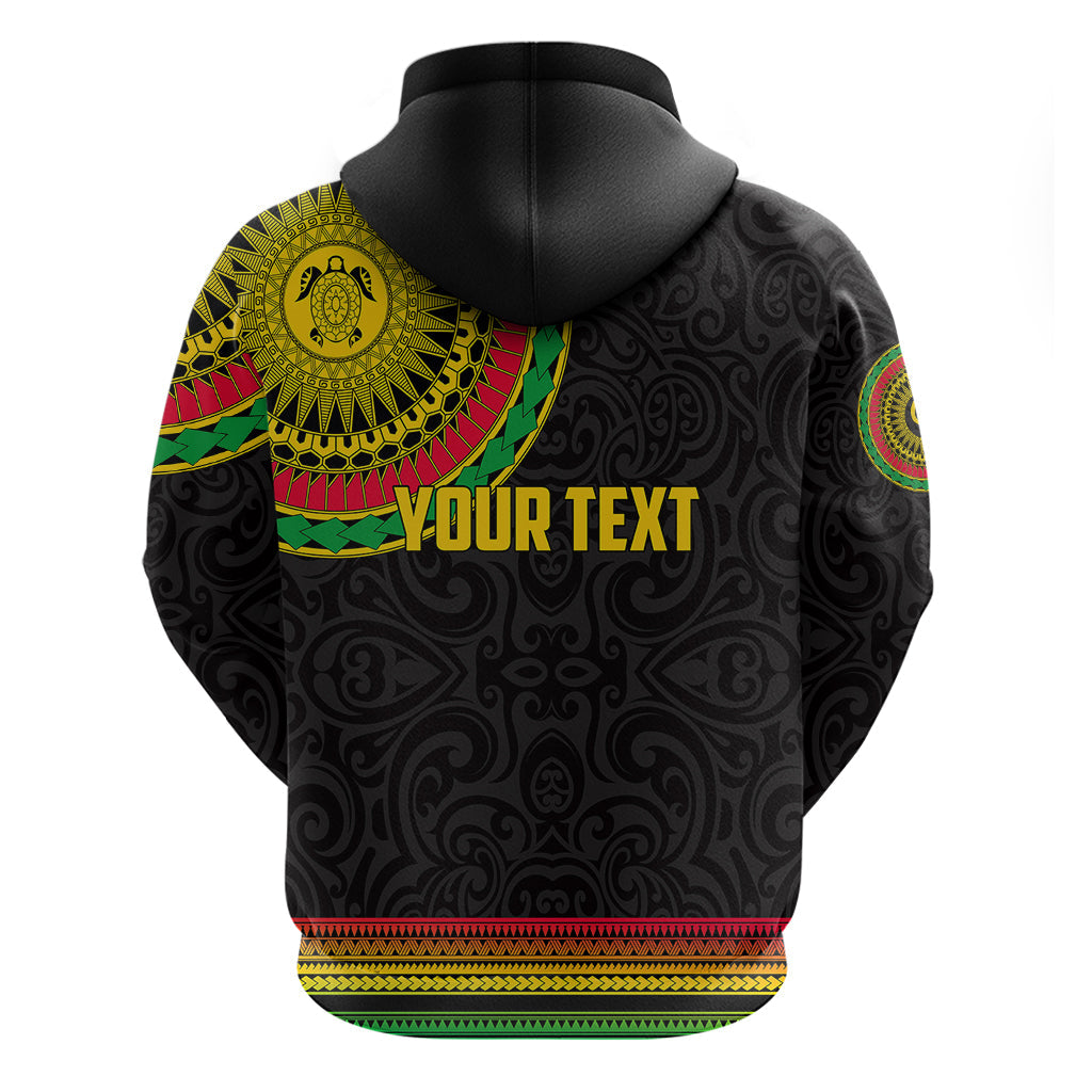 Custom Vanuatu Hoodie Polynesia Circle LT6
