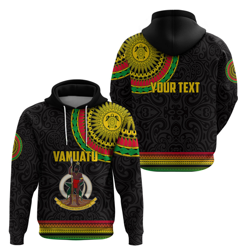 Custom Vanuatu Hoodie Polynesia Circle LT6