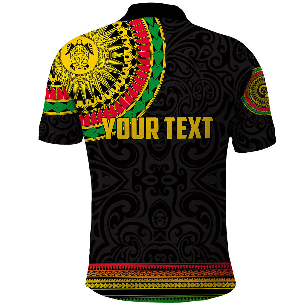 Custom Vanuatu Polo Shirt Polynesia Circle LT6