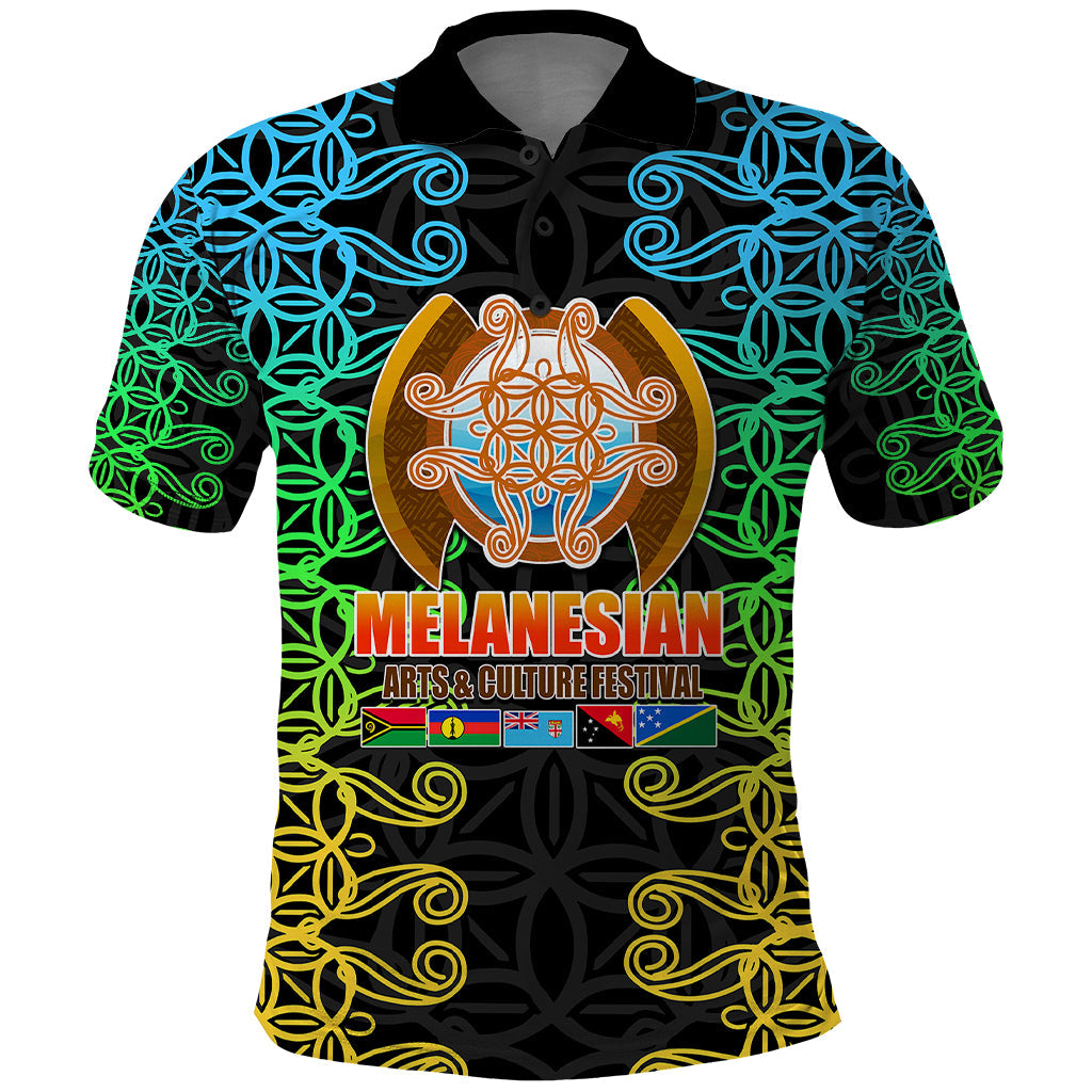 Melanesian Festival 2023 Polo Shirt Tribal Patterns LT6