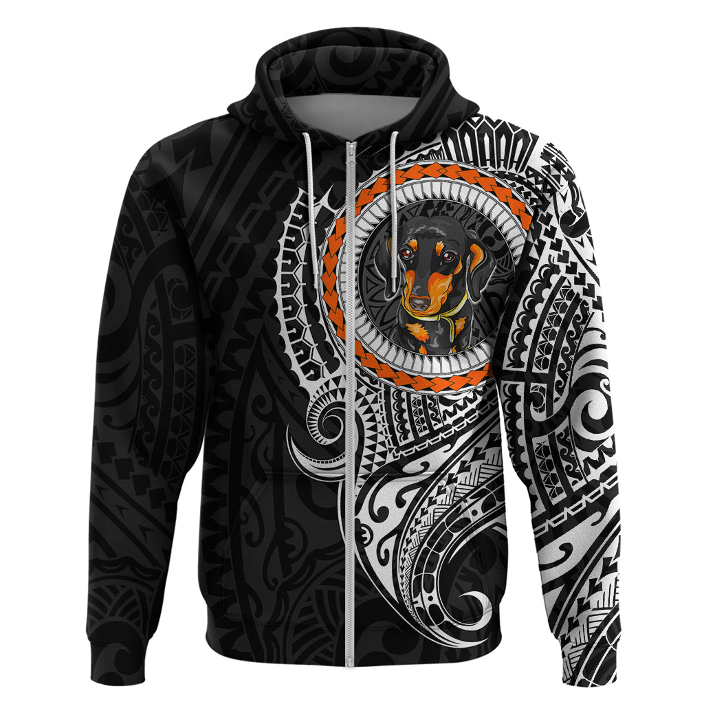 Polynesian Dachshund Dog Hoodie Dog In My Heart LT6