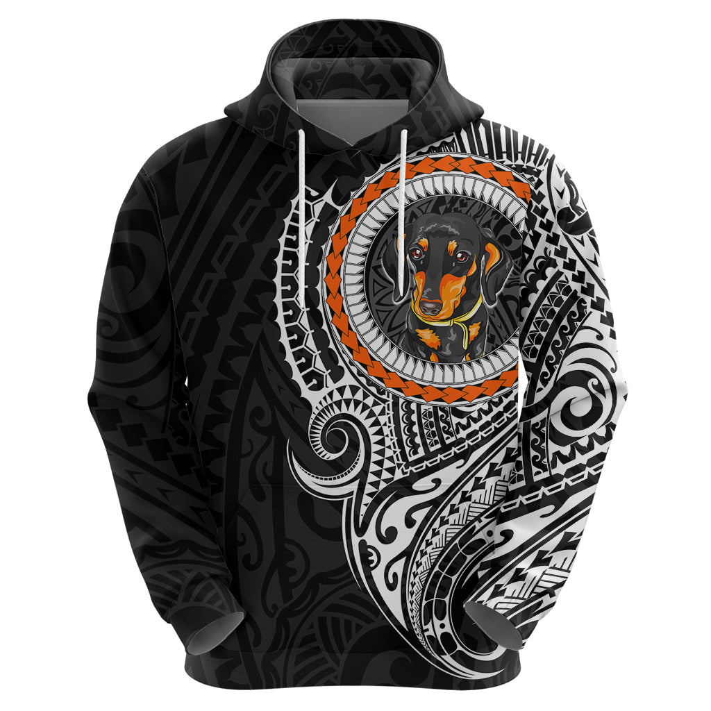 Polynesian Dachshund Dog Hoodie Dog In My Heart LT6