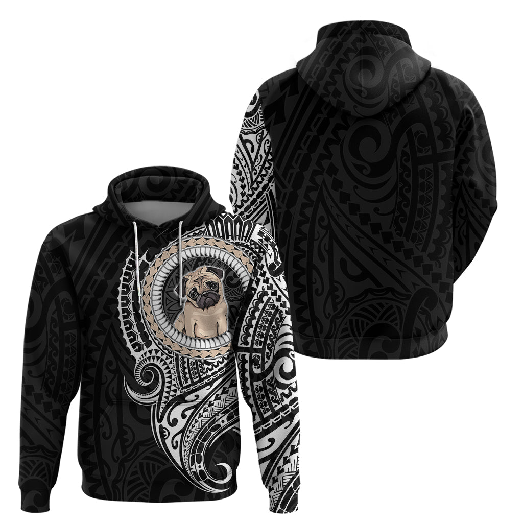 Polynesian Pug Dog Hoodie Dog In My Heart LT6