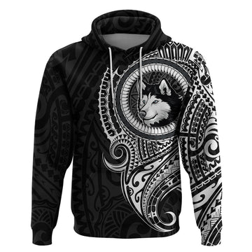 Polynesian Husky Dog Hoodie Dog In My Heart LT6