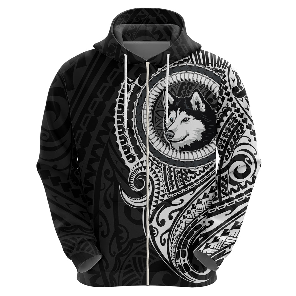 Polynesian Husky Dog Hoodie Dog In My Heart LT6