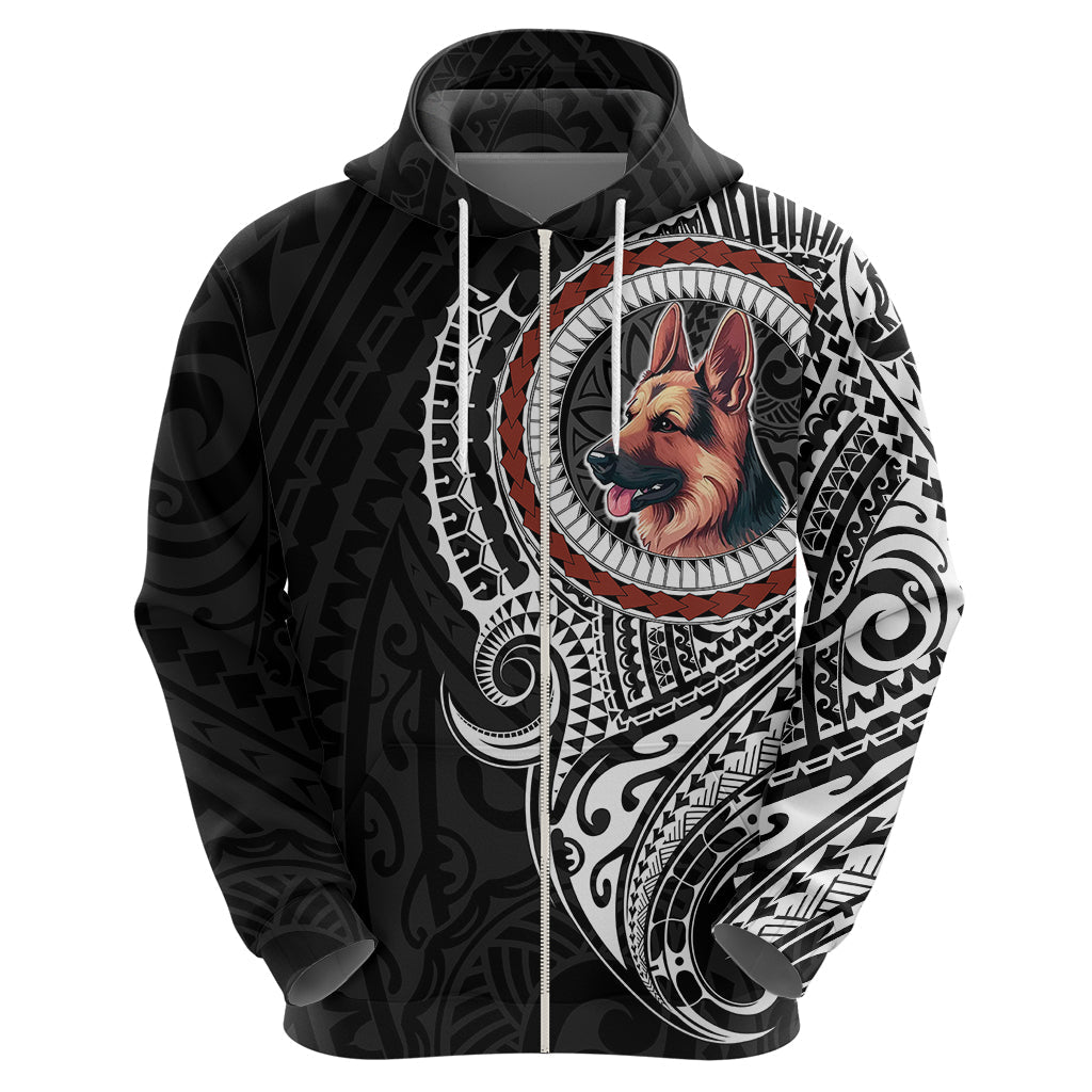 Polynesian German Shepherd Dog Hoodie Dog In My Heart LT6