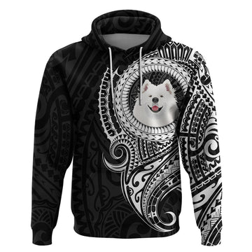 Polynesian Samoyed Dog Hoodie Dog In My Heart LT6