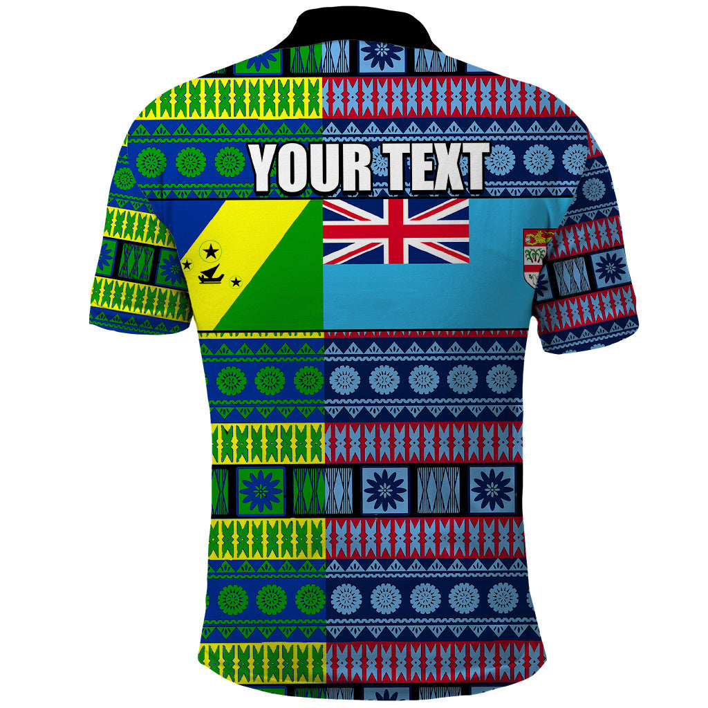 Custom Fiji Malampa Polo Shirt Tribal Patterns LT6