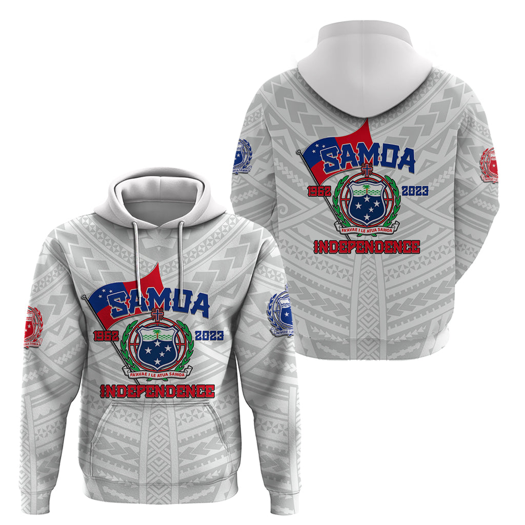 Samoa Independence Hoodie 2023 White Style LT6