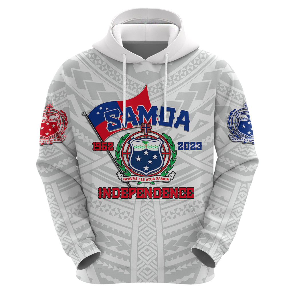 Samoa Independence Hoodie 2023 White Style LT6
