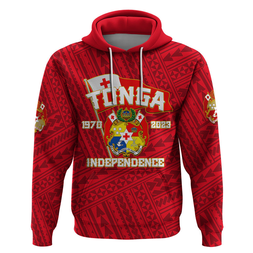 Tonga Independence Hoodie 2023 Red Style LT6