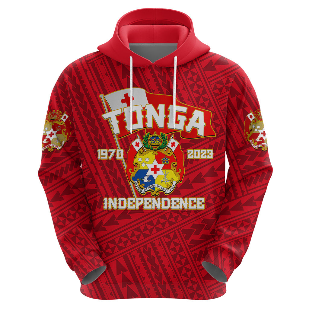 Tonga Independence Hoodie 2023 Red Style LT6