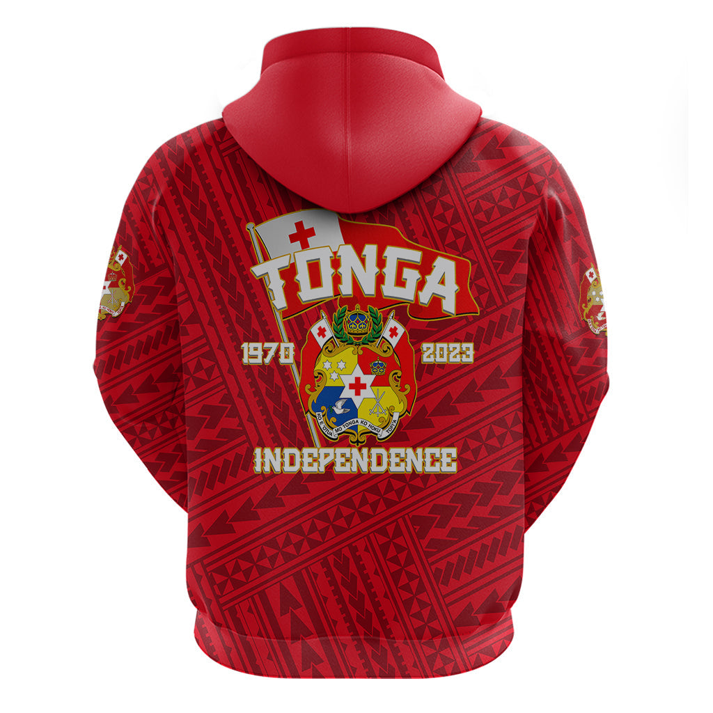 Tonga Independence Hoodie 2023 Red Style LT6
