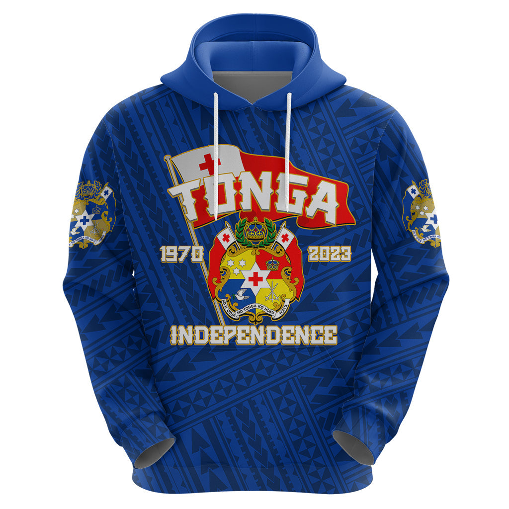 Tonga Independence Hoodie 2023 Blue Style LT6