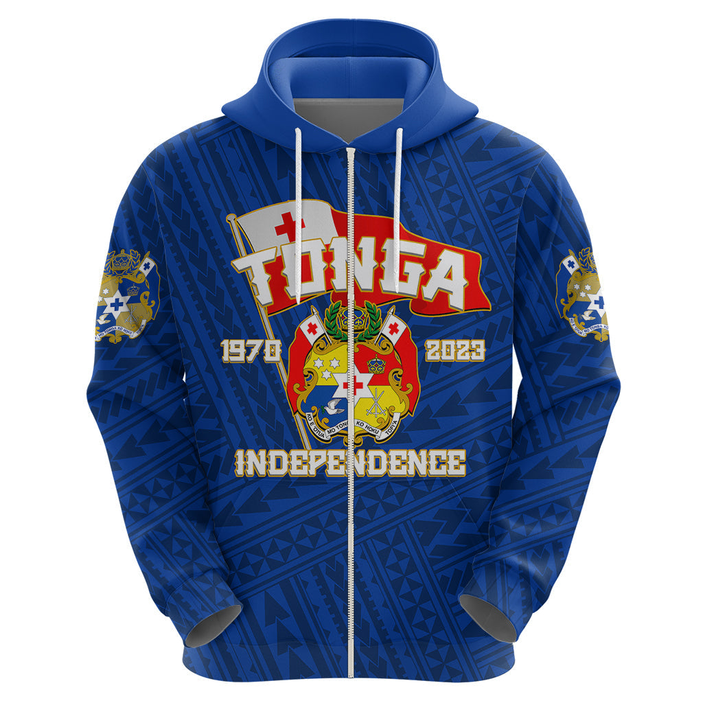 Tonga Independence Hoodie 2023 Blue Style LT6