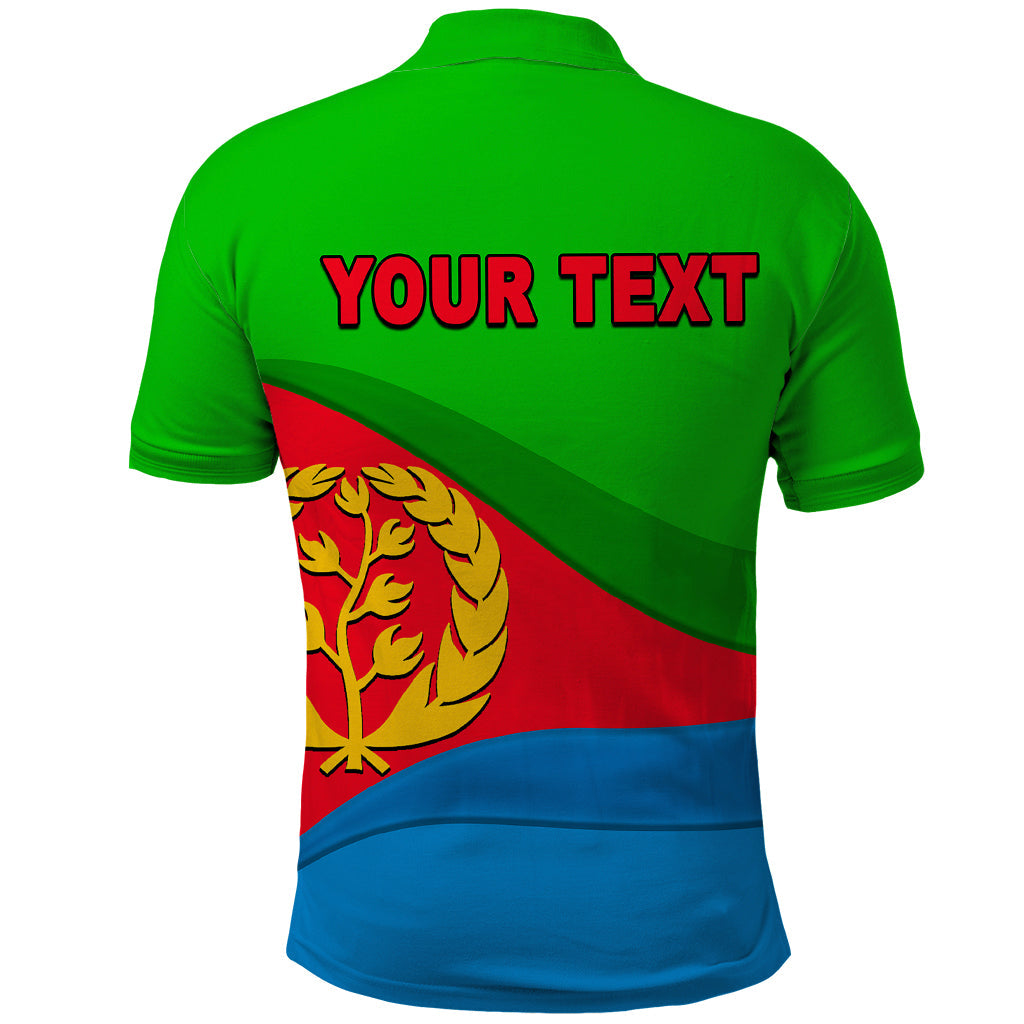 Eritrea Day Polo Shirt Simple Flag LT6