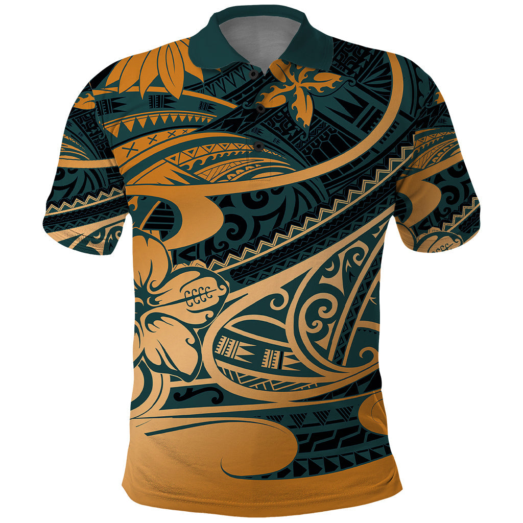 Polynesian Tribal Polo Shirt LT6