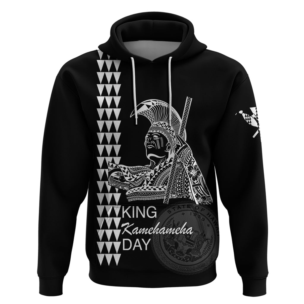 Custom Hawaii Hoodie King Kamehameha Day - White LT6