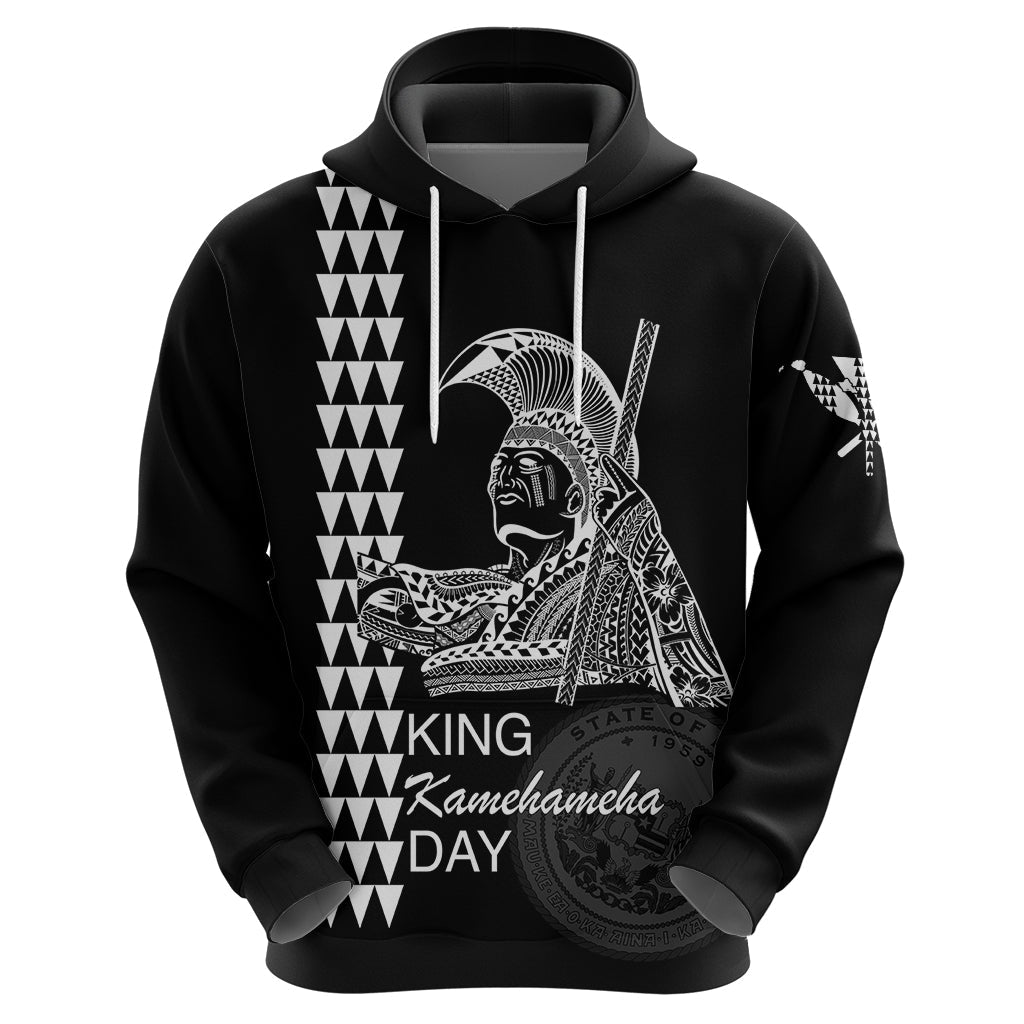 Custom Hawaii Hoodie King Kamehameha Day - White LT6