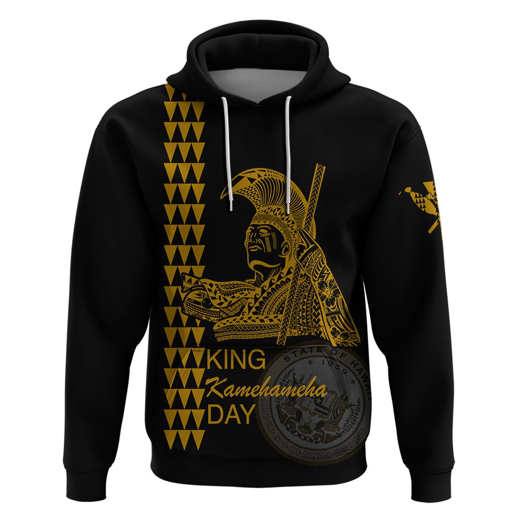 Custom Hawaii Hoodie King Kamehameha Day - Gold LT6