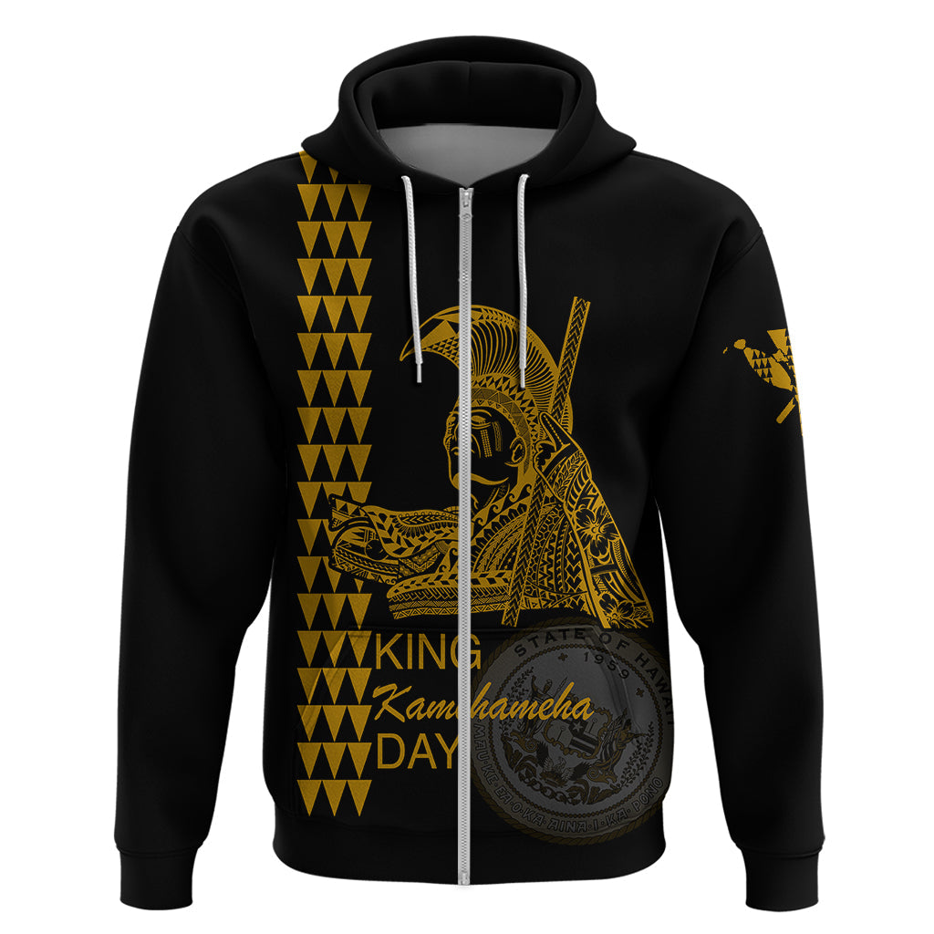Custom Hawaii Hoodie King Kamehameha Day - Gold LT6