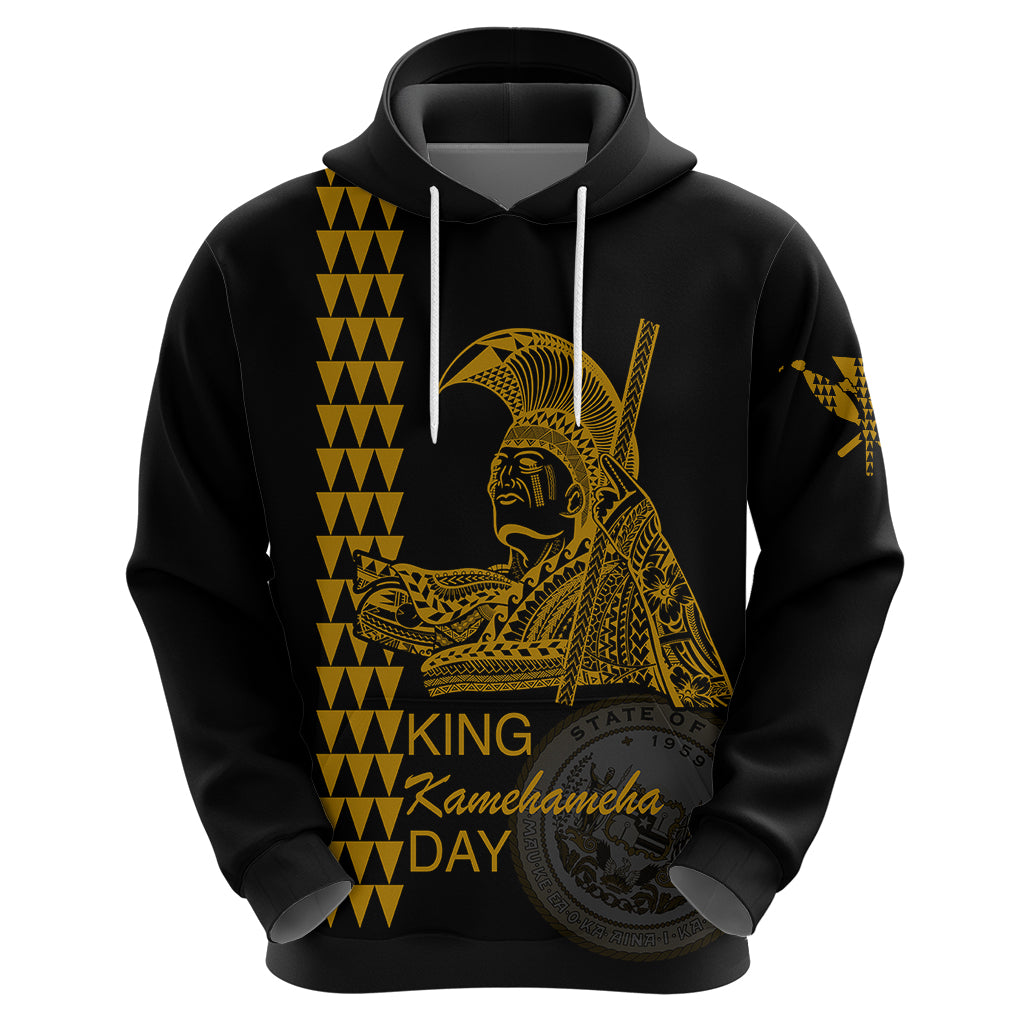 Custom Hawaii Hoodie King Kamehameha Day - Gold LT6