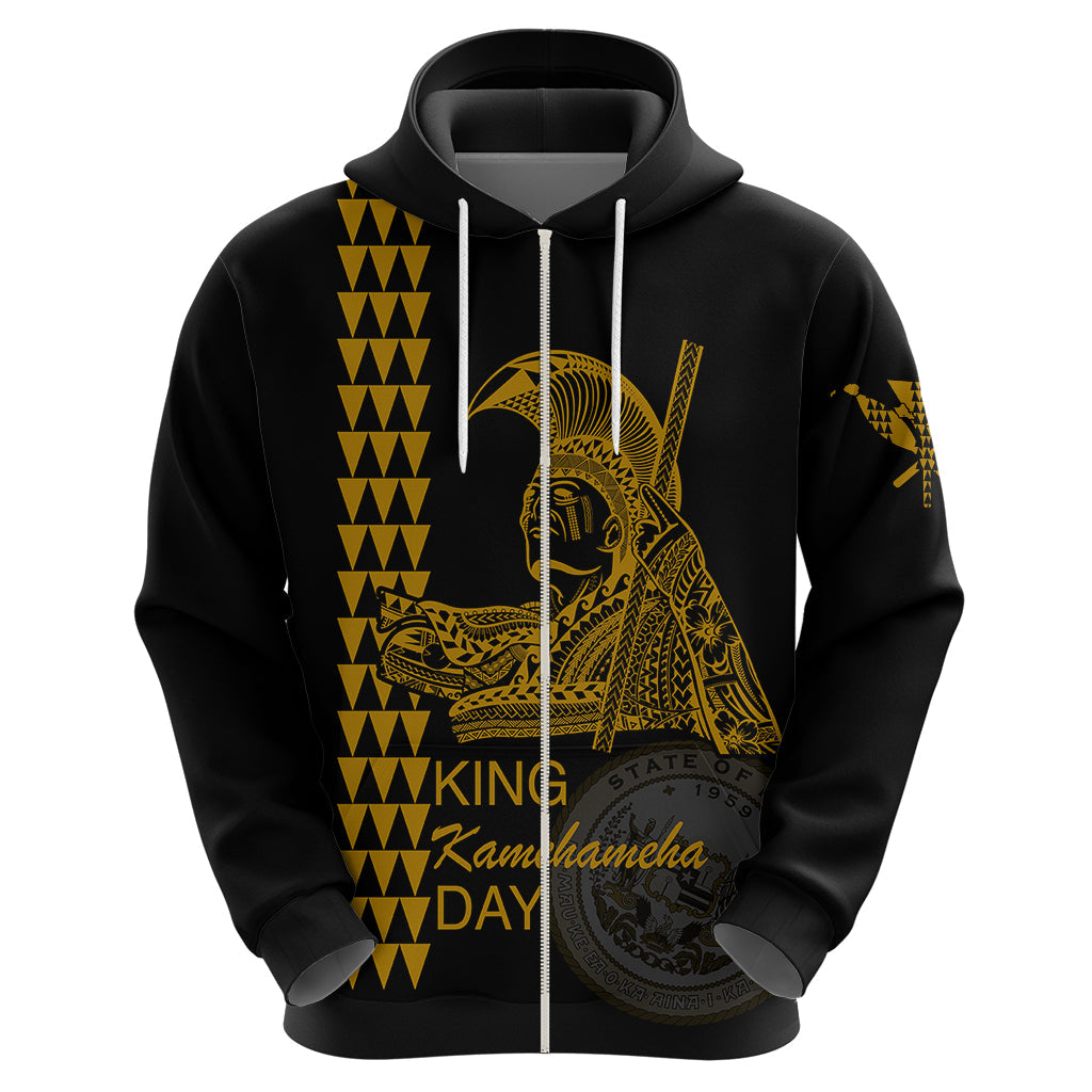 Custom Hawaii Hoodie King Kamehameha Day - Gold LT6