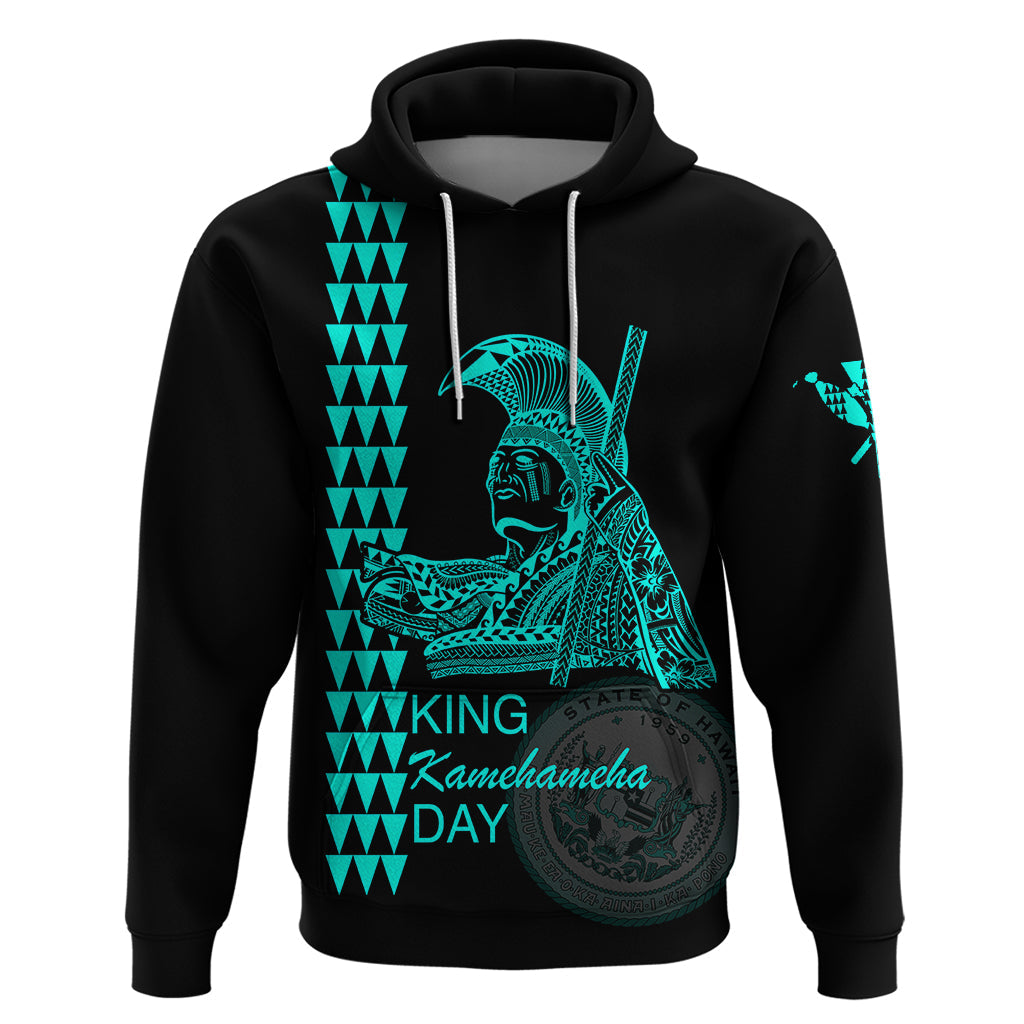 Custom Hawaii Hoodie King Kamehameha Day - Green LT6