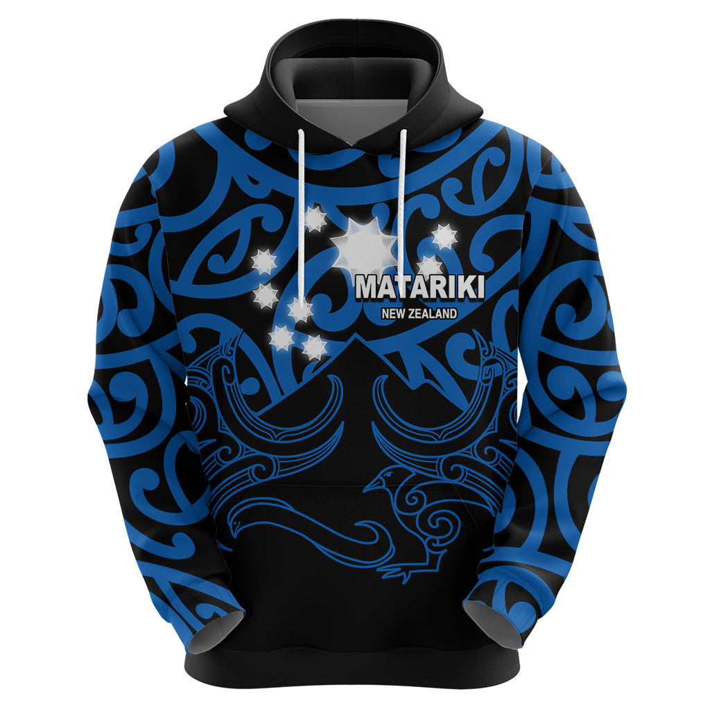 Matariki New Zealand Hoodie Maori New Year Blue LT6