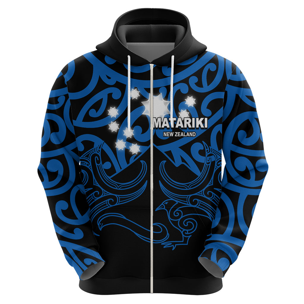 Matariki New Zealand Hoodie Maori New Year Blue LT6