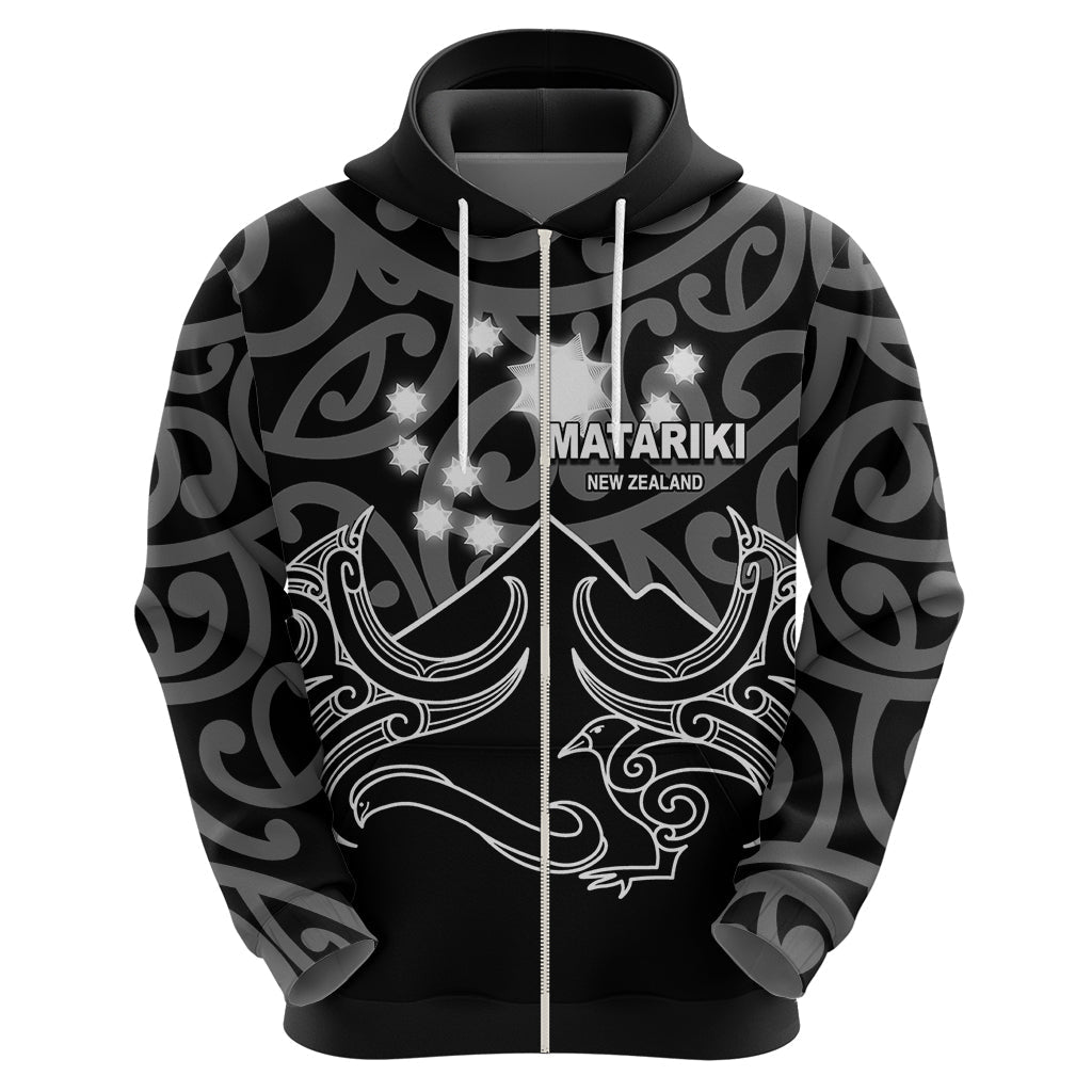 Matariki New Zealand Hoodie Maori New Year White LT6