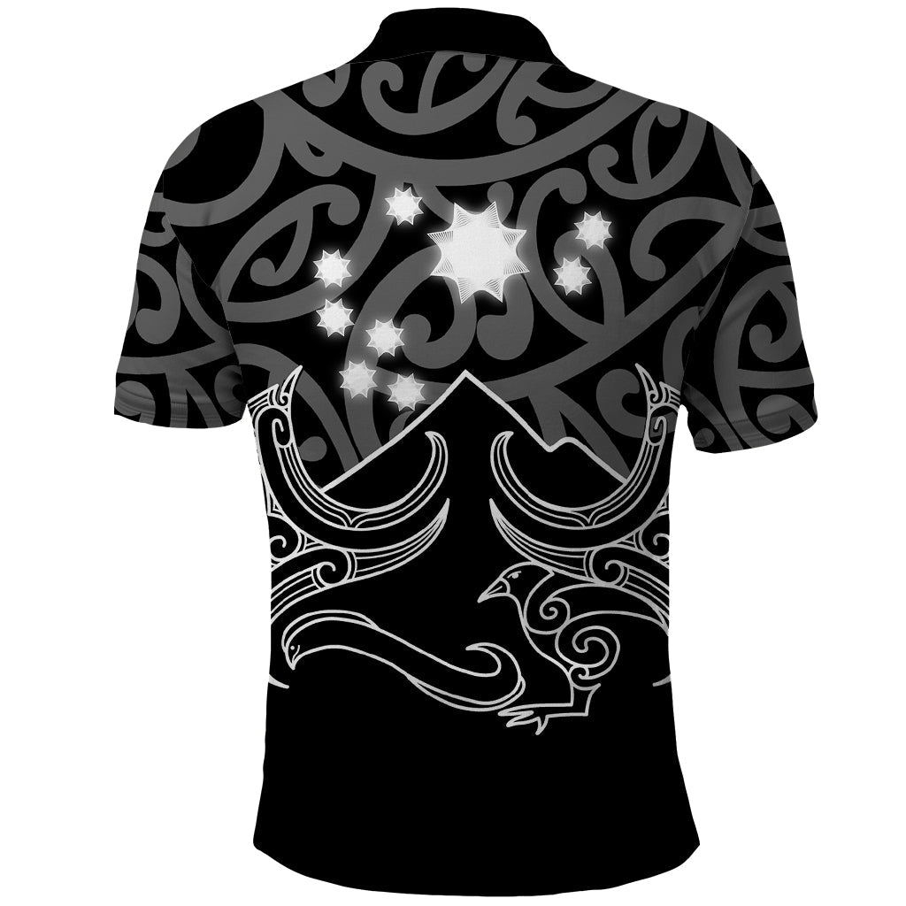 Matariki New Zealand Polo Shirt Maori New Year White LT6