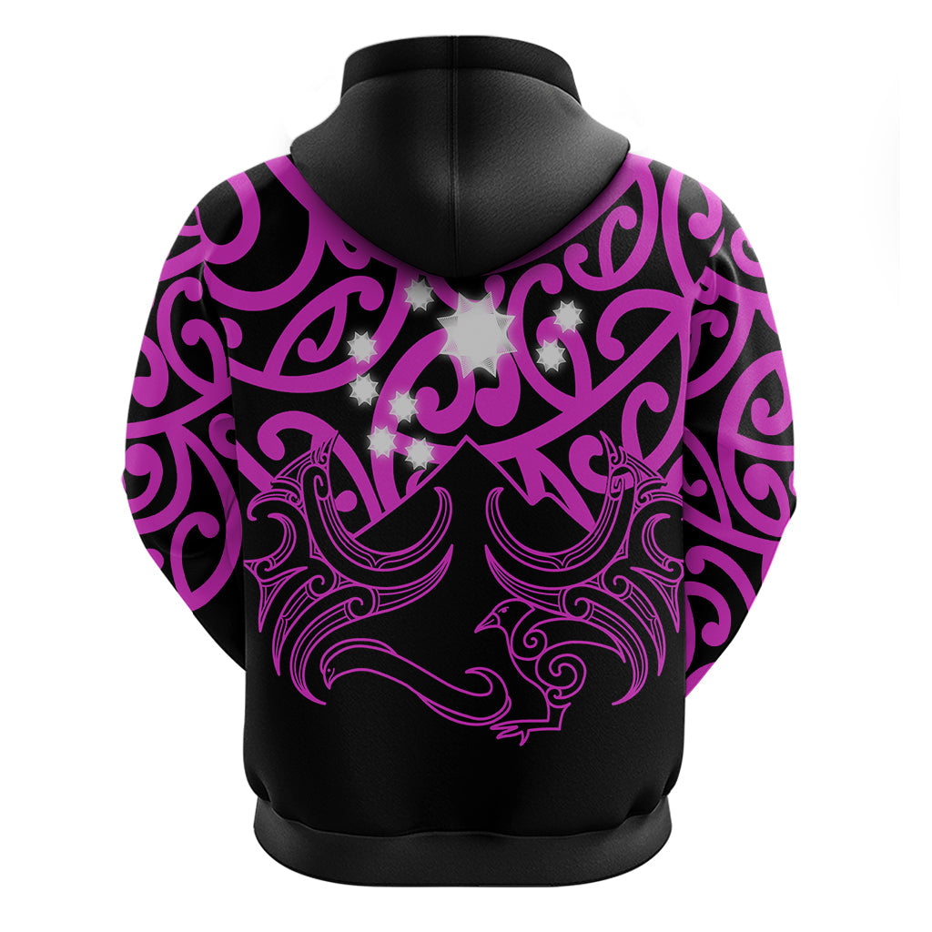 Matariki New Zealand Hoodie Maori New Year Purple LT6