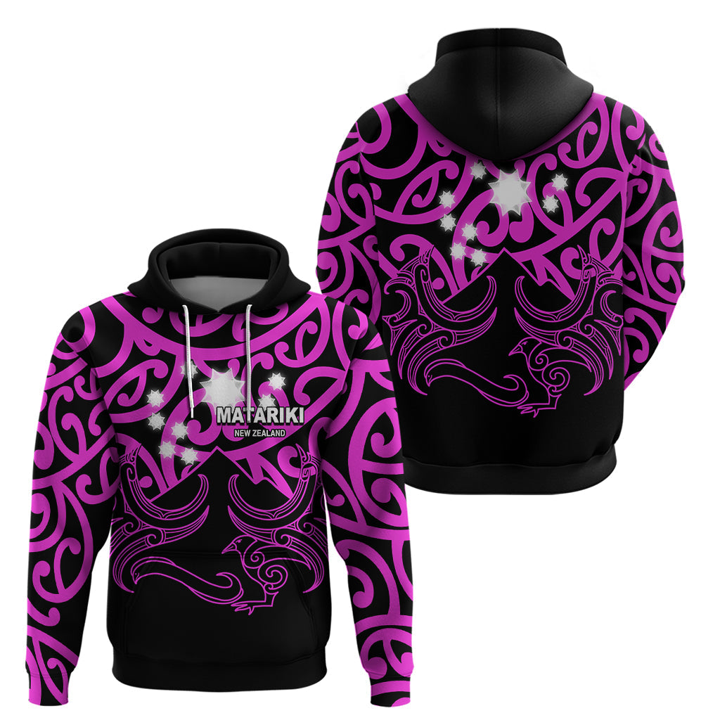 Matariki New Zealand Hoodie Maori New Year Purple LT6