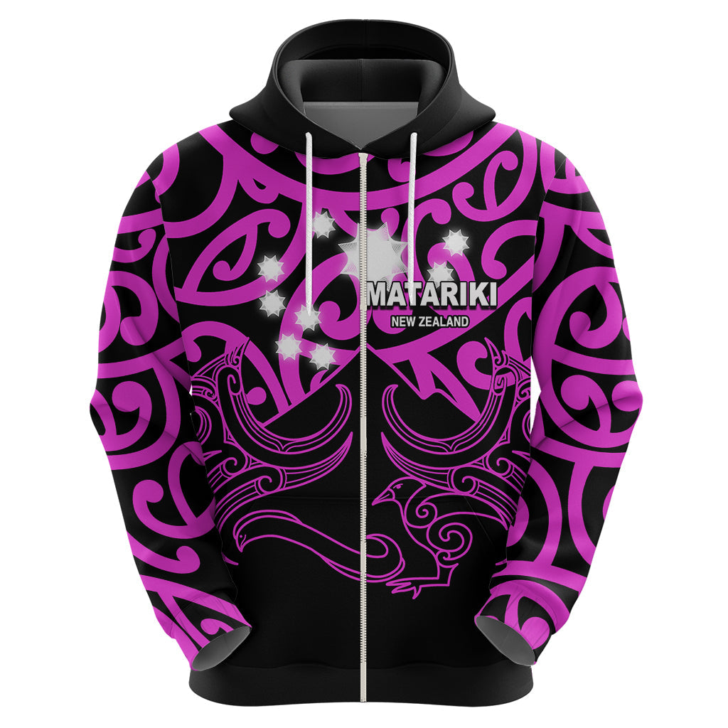 Matariki New Zealand Hoodie Maori New Year Purple LT6