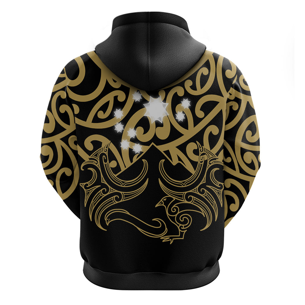Matariki New Zealand Hoodie Maori New Year Gold LT6