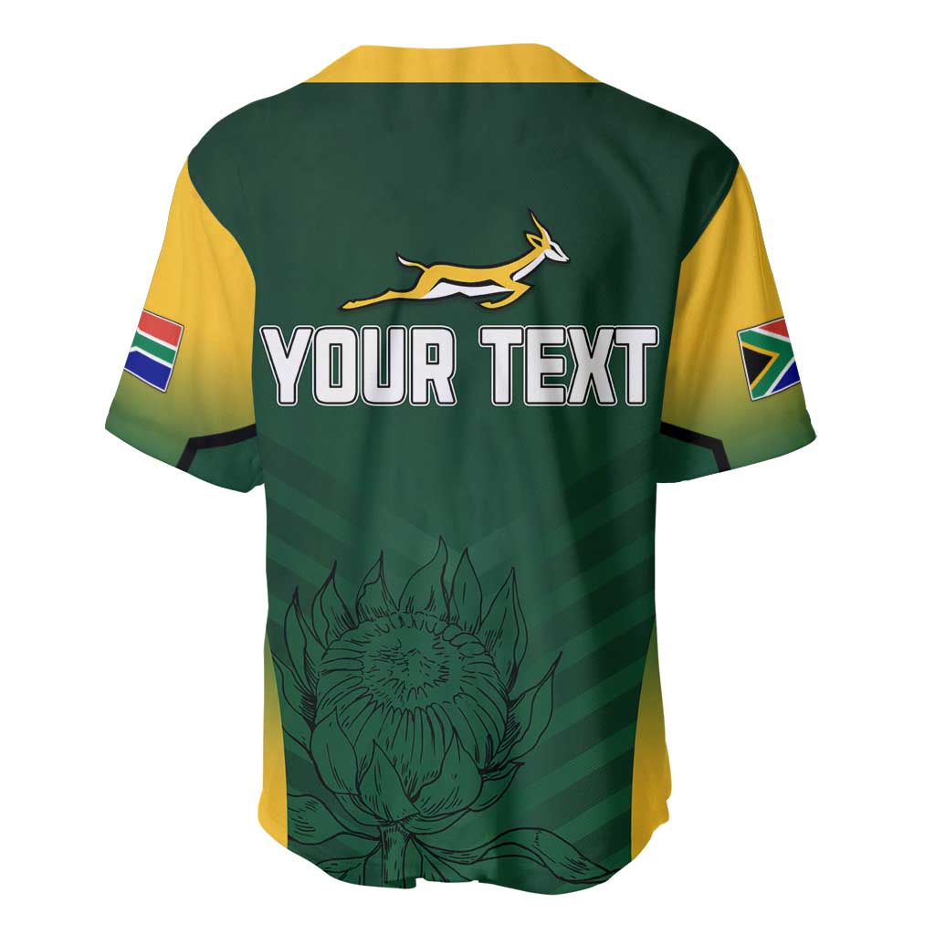 South Africa Rugby Baseball Jersey Bokke Champions LT7
