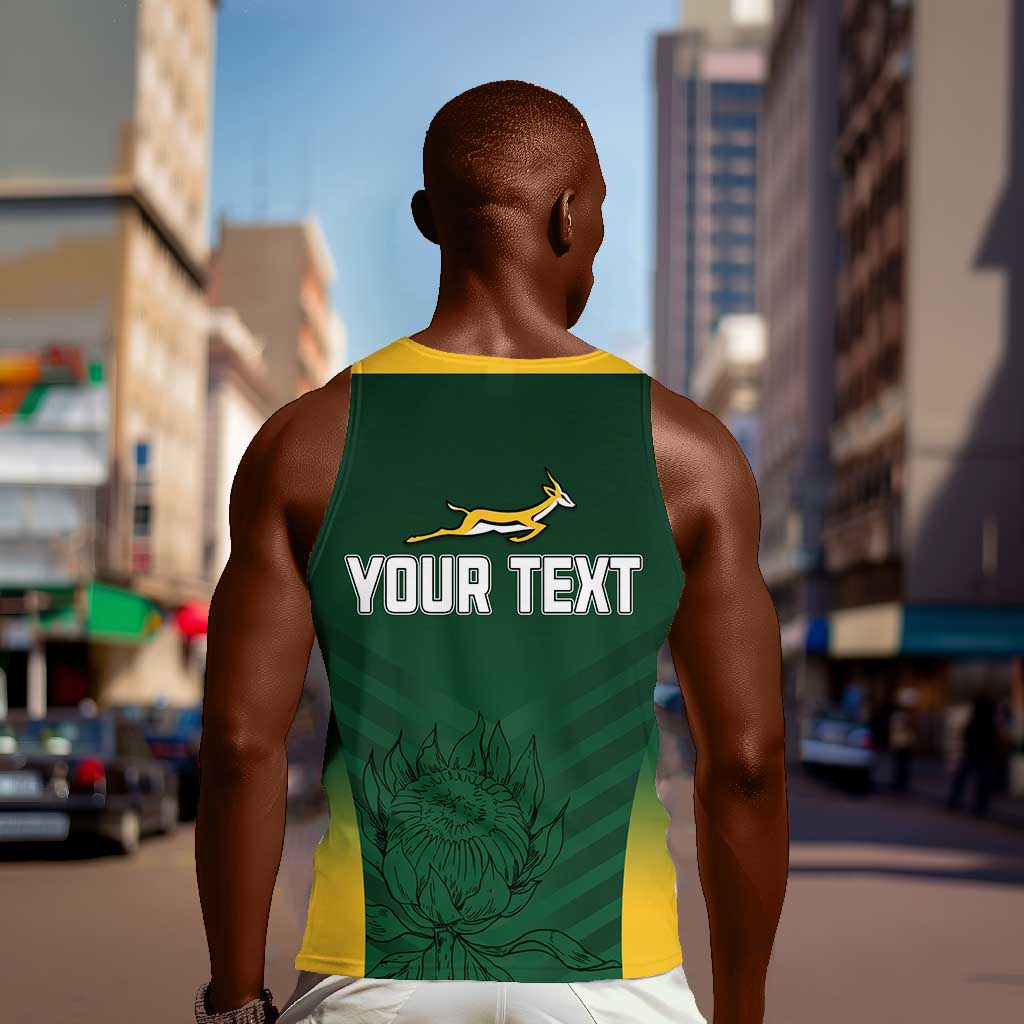 South Africa Rugby Men Tank Top Bokke Champions LT7