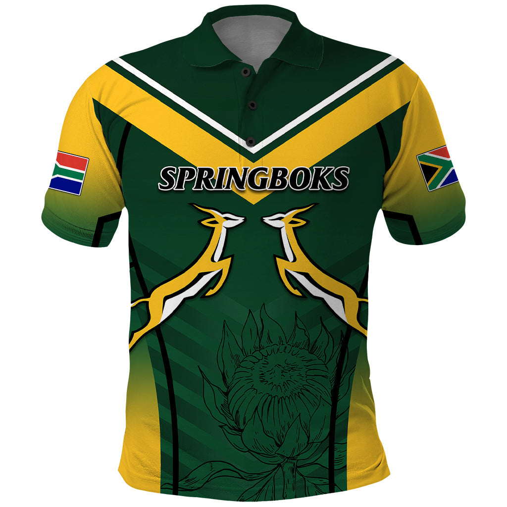 South Africa Rugby 2023 Polo Shirt Bokke Champions LT7
