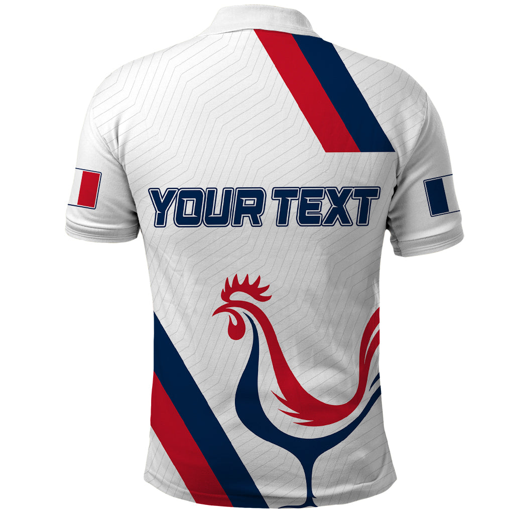 France Rugby 2023 Polo Shirt Les Blues Roosters LT7