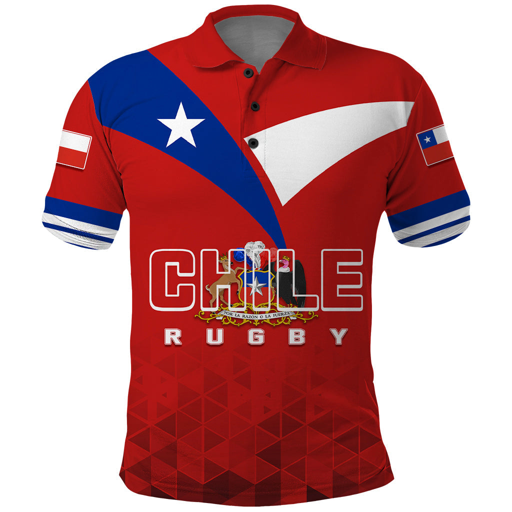 Chile Rugby 2023 Polo Shirt Rising Star New History LT7