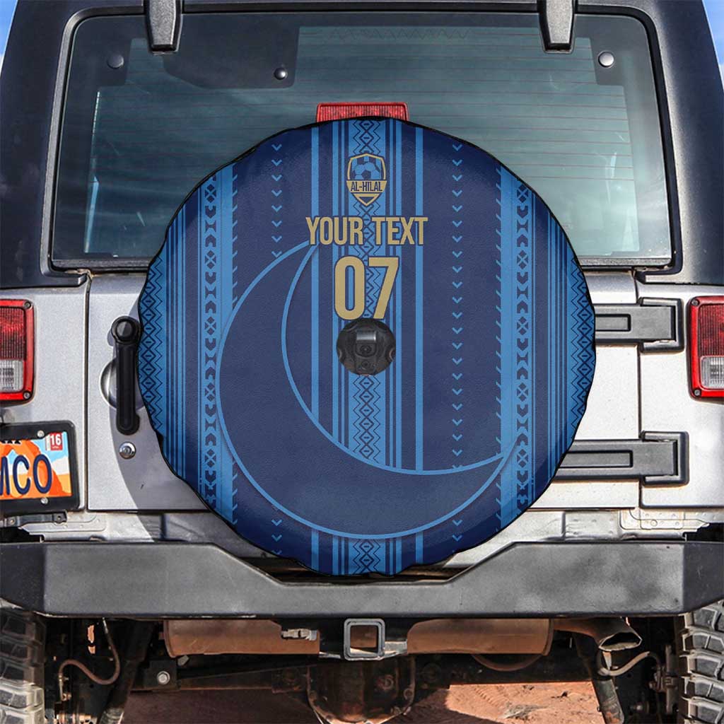 Saudi Football Al Zaeem Custom Spare Tire Cover Crescent Moon LT7