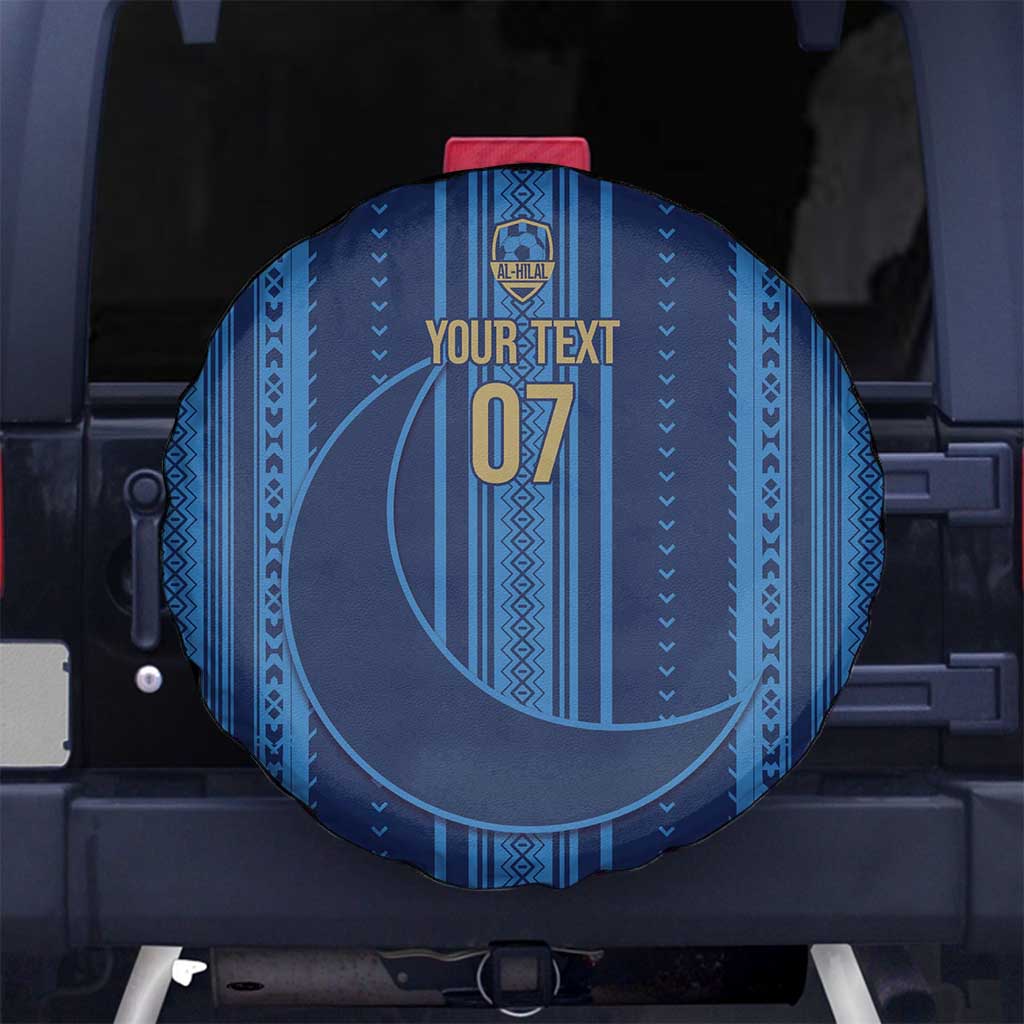 Saudi Football Al Zaeem Custom Spare Tire Cover Crescent Moon LT7