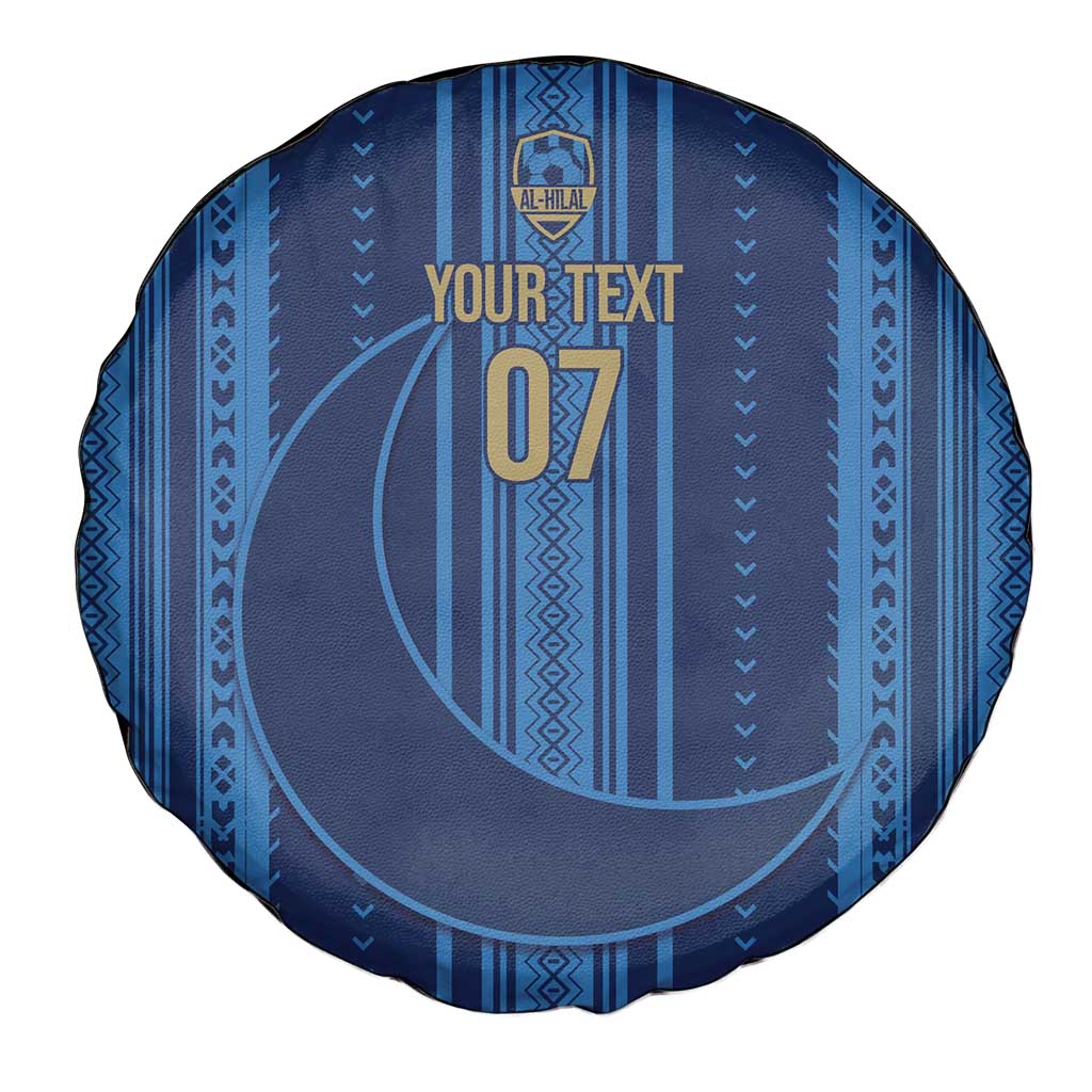 Saudi Football Al Zaeem Custom Spare Tire Cover Crescent Moon LT7
