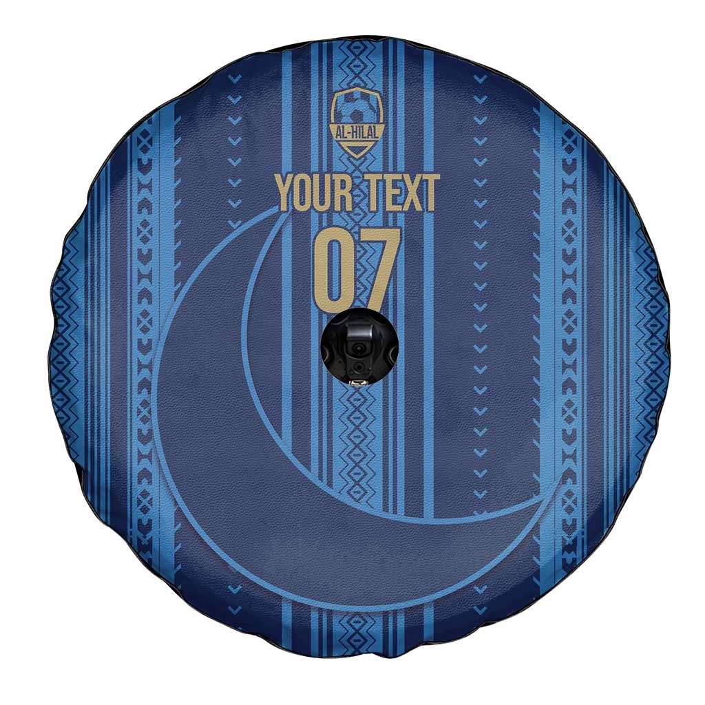 Saudi Football Al Zaeem Custom Spare Tire Cover Crescent Moon LT7