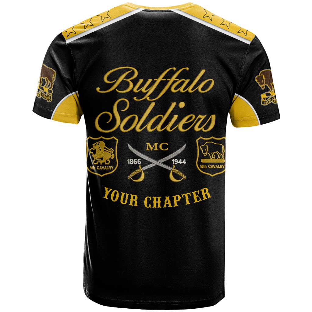 Personalised Buffalo Soldiers T shirt History of Heroes LT7