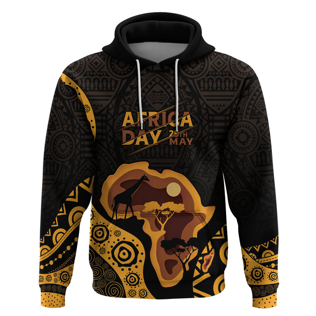 Africa Day Personalized Hoodie Ethnic Retro Style LT7