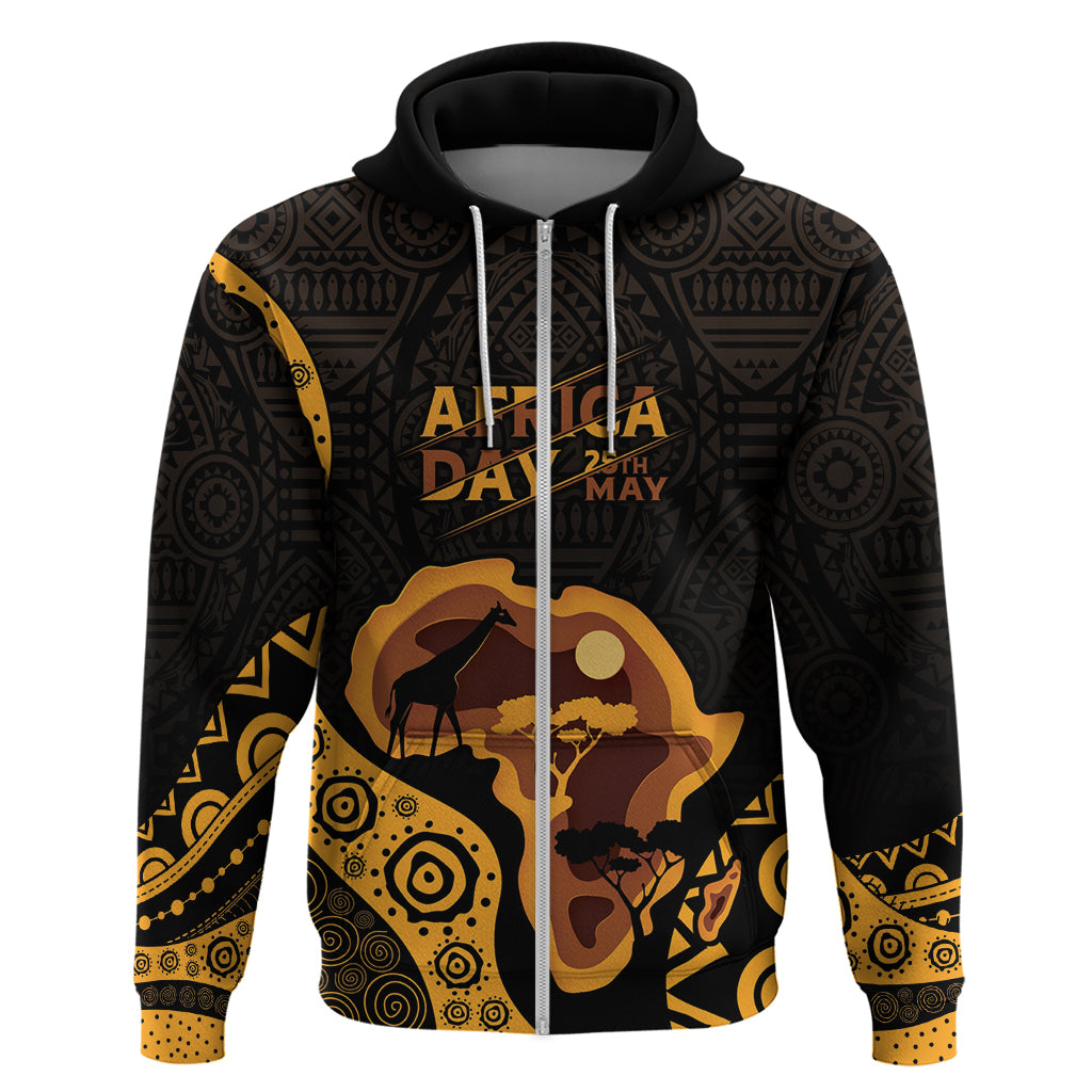Africa Day Personalized Hoodie Ethnic Retro Style LT7